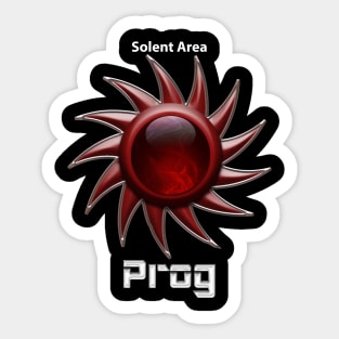 Solent Area Prog Tee Large style Sticker